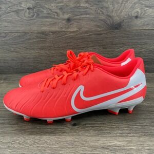 Nike Tiempo Legend 10 Club FG Soccer Cleats Crimson White Men 12 DV4344 800